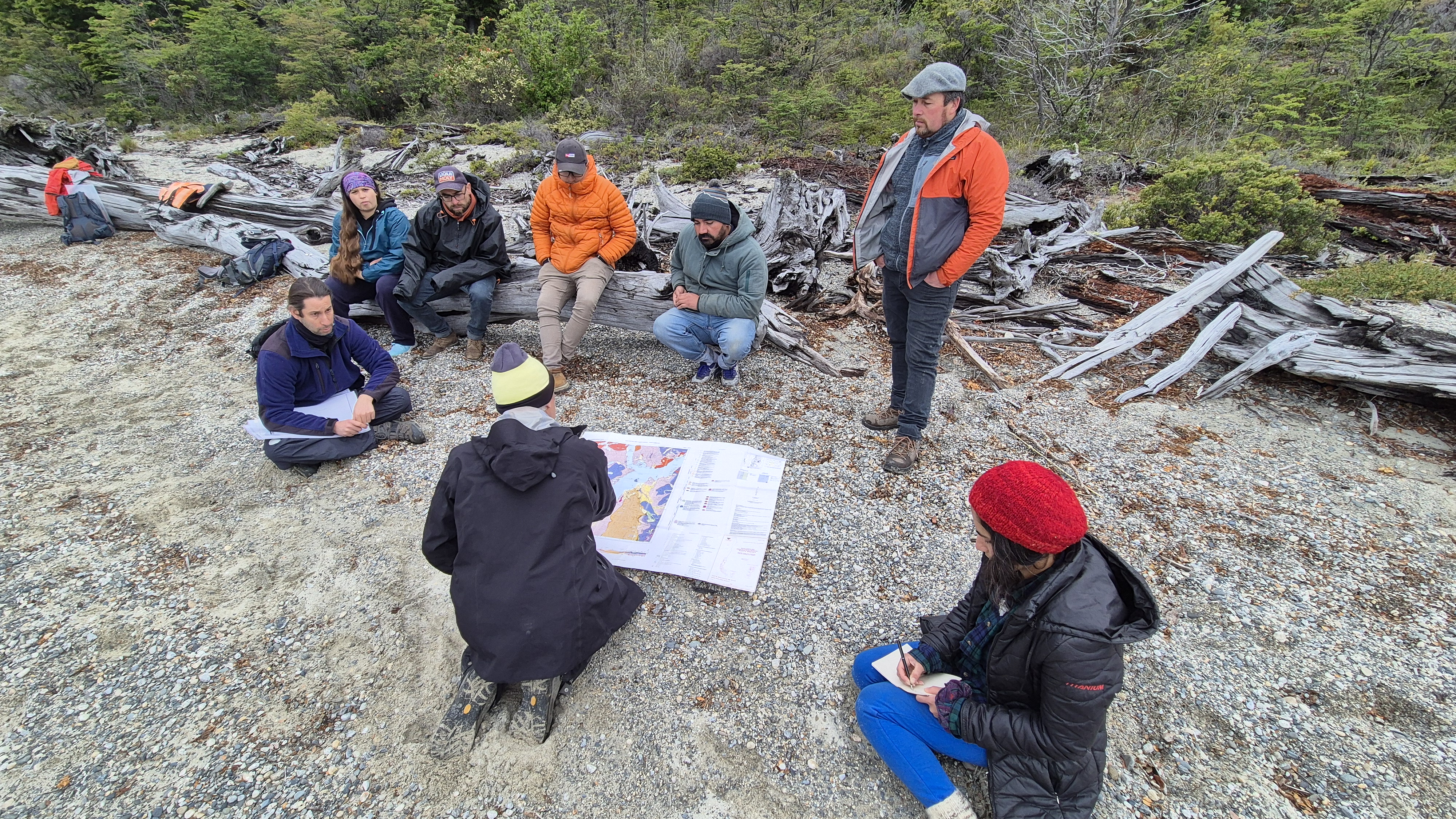Comunidad de Bertrand en Lago Plomo