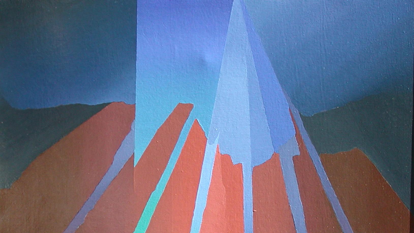 “Imagen LF” (2002) de ROBINSON MORA. Óleo sobre tela. 122,5 x 114,5 cm
