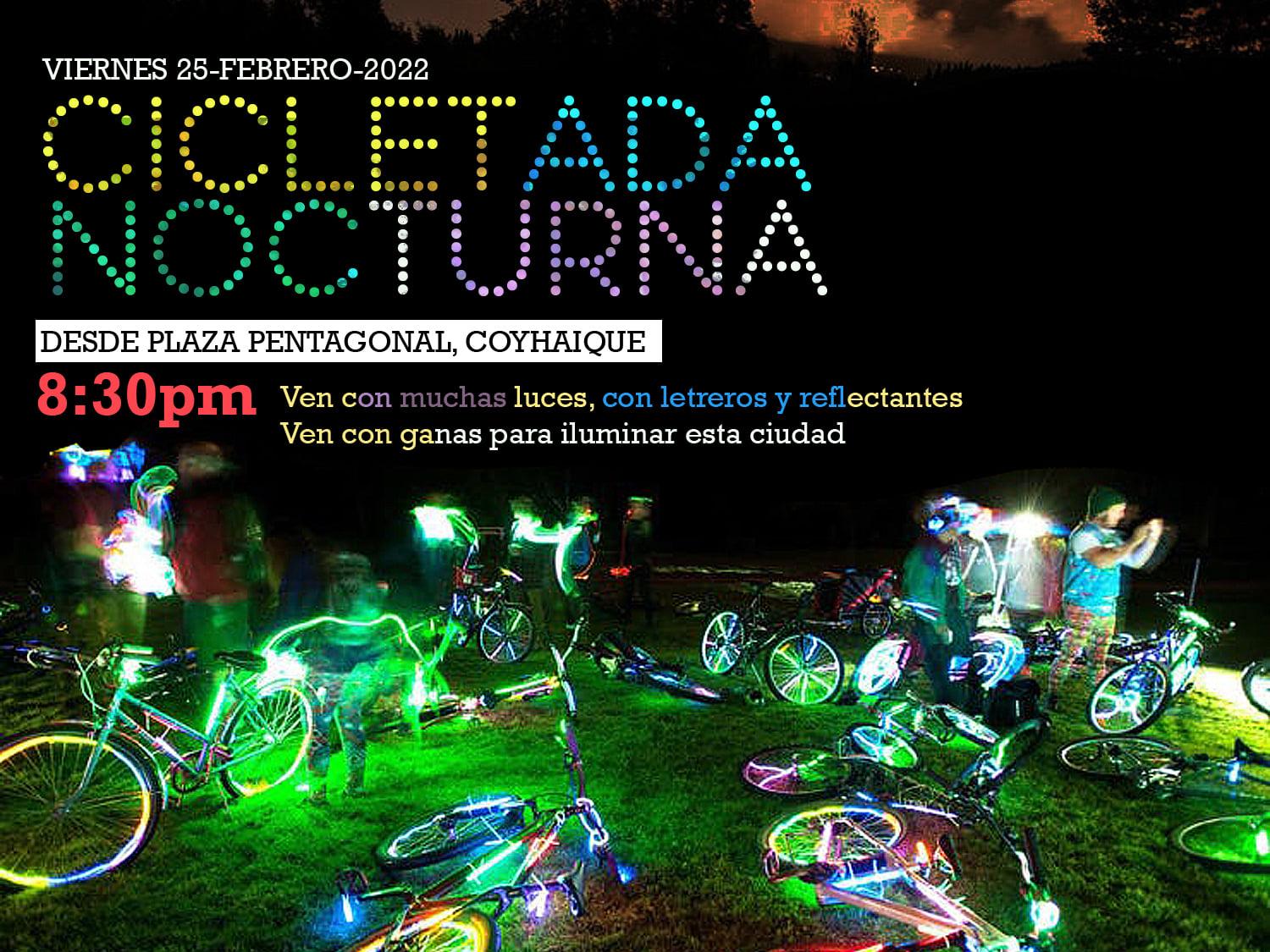 Cicletada nocturna