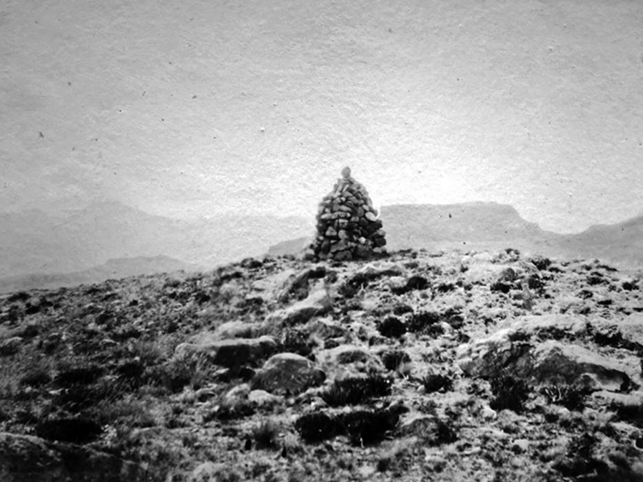 Hito 57, en piedra (provisorio)