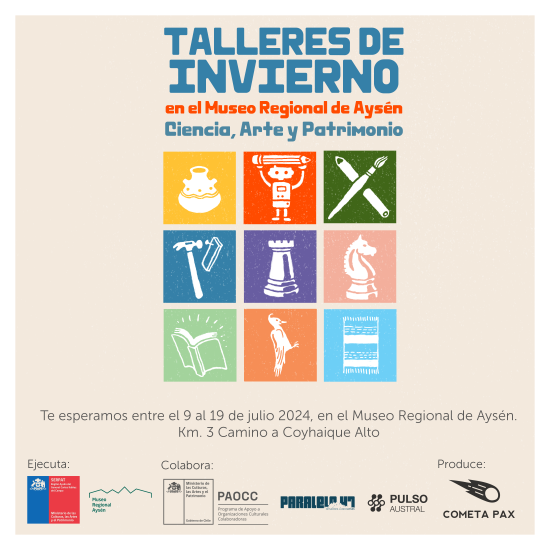 Talleres de invierno en el Museo Regional de Aysén