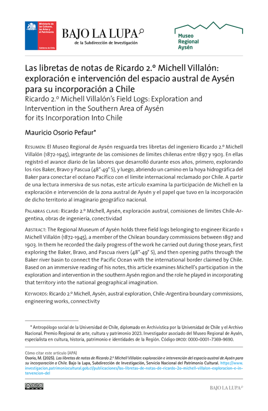 Las libretas de notas de Ricardo 2.º Michell Villalón