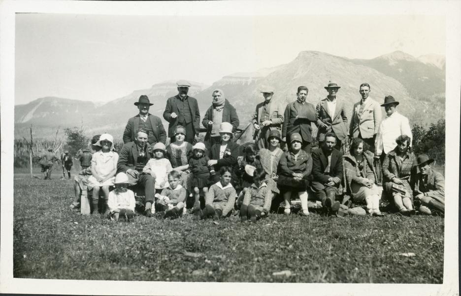 Empleados anglosajones de la Sociedad Industrial del Aysén y sus familias Empleados anglosajones de la Sociedad Industrial del Aysén y sus familias
