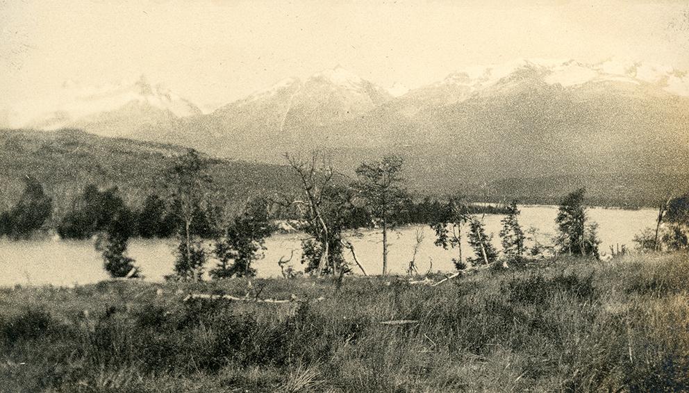 Vista del río Baker