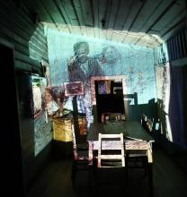 Interior Casa Video mapping interior casa vernacular